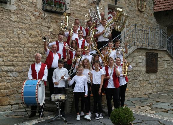 © Musikkapelle Laudenbach Gruppenfoto