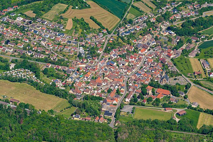Luftbild Laudenbach