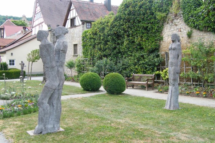 Skulpturen in Weikersheim Skulpturen in Weikersheim