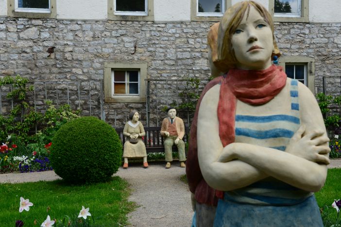 Skulpturen in Weikersheim Skulpturen in Weikersheim